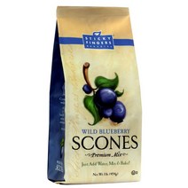 스티키핑거스 와일드 블루베리 스콘믹스 1lb(454g) Sticky Fingers Wild Blueberry Scones Mix, 1개