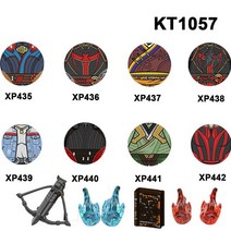 80 개/대 kt1057에 한 빌딩 블록 영화 시리즈 소형무전기 조립, 01 kt1057 10sets