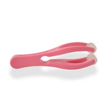 엔터아인스 손가락안마기 손안마기 손지압 롤러 맛사지기 발가락 마사지기 셀프안마 손가락 마디 손등 손바닥 컴퓨터작업 휴대용, 핑크, 1개
