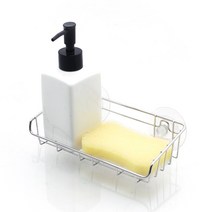 스텐팩토리 흡착식 수세미걸이 다용도 수세미거치대