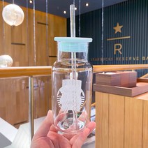 스타벅스 투명 콜드컵 신형 (리뉴얼) 더블월 텀블러 벤티 710ml, 여신 두상 빨대컵 473ml