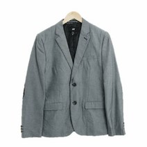 에이치엔엠 그레이 면 블레이저 공용 1358