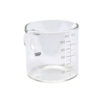 [기타브랜드] 내열유리 계량컵 샷잔 100ml, 상세 설명 참조