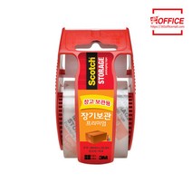 스카치 장기보관 프리미엄 165 포장용 테이프, 단품