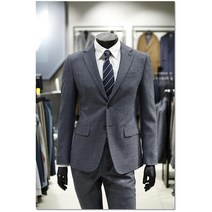 신원아울렛 파렌하이트 그레이멜런지 정장 수트(Grey Melange Suit)