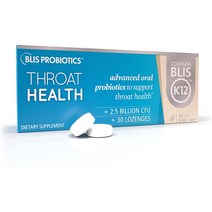 블리스 구강유산균 프로바이오틱스 스트렙토코커스 살리바리우스 무설탕 30정 / BLIS ThroatHealth