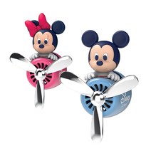 디즈니 프로펠러 차량용 방향제 Disney 정품 고급 디퓨저 미키 미니 피규어, 디즈니_미니
