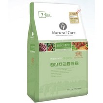네츄럴코어ECO7 피부민감 장이약한 반려견소형견 유기농기호성좋은 중형 3개월강아지 실내, 1kg