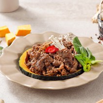 (엉클푸드)버섯불고기 파채불고기+단호박 3팩/간편조리, 5.버섯소불고기 단호박 240gx3팩