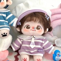 햄과니 무속성 솜인형 아이돌 솜깅이 20cm 리틀해군선원단, 바닷 바람 레터 퍼플