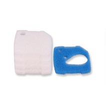 Eheim Professional 4 + 250/250T/350/350T/600 및 4e 350 용 호환 프리 필터 미세 패드, 03 12 White 3 Blue, 03 12 White 3 Blue
