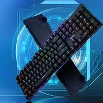 JD386 던파 서든 스타 롤 로스트아크 게임키보드, 레인보우 기계식키보드, JD362(적축)