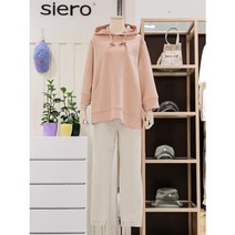 시에로 [시에로] 돌먼소매 오버핏 7부소매 후드 TS (THF585)