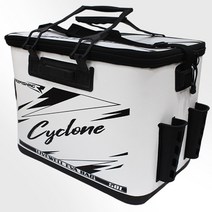 ZRZ 제로조구 Cyclone 밑밥통 바칸 EVA 하드타입 주걱걸이 기포기 주머니 살림통, 블랙