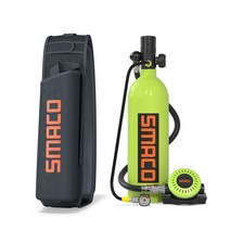SMACO S400Pro 스쿠버 다이빙 탱크 장비 휴대용 스노클링 산소 탱크 에어 예비 호흡기 1L 리필 가능 디자인, 3.Oxygen Bottle Diving - S400P