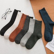 르미다 사계절 베이직 중목 남성 양말 7종 1SET