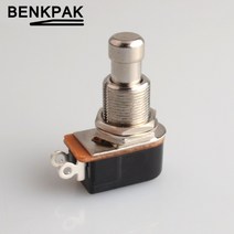 SPST-순간 소프트 터치 푸시 버튼 스톰프 풋 페달 스위치 일렉트릭 기타 오프-순간 켜기 10 개