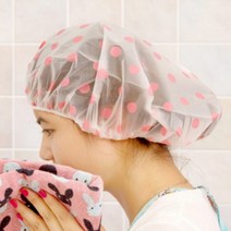 물튀김방지 샤워헤어캡 헤어캡 드라이헤어캡 머리고정캡 염색캡 비닐캡