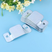 8pcs 유니버설 단면 소파 연동 가구 커넥터 16pcs 나사, 빨간