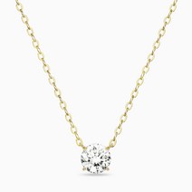 에버링 18K 천연 다이아 목걸이 0.5캐럿 (5부 현대감정서) 시드_NDDM8605 Diamond Necklace Gift