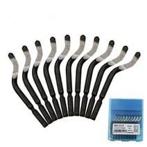 Trimming Knife Scraper Edge Deburring Head Cutters Set Burr Remover Hand Tool For Wood Plastic, [05] 10Pc Blades