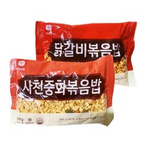 천일식품 사천중화볶음밥 300g+닭갈비볶음밥 300g