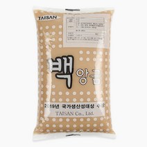 태산 백옥 된 백 앙금 5kg /빵 떡 케익 케이크 앙꼬 플라워 강낭콩 만주 만쥬 상투과자 양갱, 1개