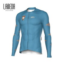 LAMEDA-남성용 봄 긴 소매 자전거 재킷 Mtb 도로 반사 방풍 사이클링 체육관 스포츠웨어 2023