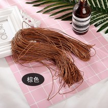파피루스 라피아 뜨개실파피루스 라피아끈 라피아실 파피루스뜨개실 썸머라피아 파피루스종이실 루피실 라피아모자 면리본 끈 파피루스실 가방뜨개 DIY 재료 액세서리 로프, FREE, Q 75~80M