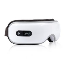 [최신판] 눈매 에스테틱 6개 모드 아이 워머 눈매 케어 온감 케어 & 에어 가압 차광 Bluetooth 음악 4 D에어백 다주파 진동 USB 충전식 경량 10 min자동 오프 타이머 폴딩 편리