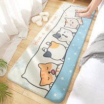 거실 캠핑 안마의자 러그 카페트 긴 바닥 매트 침대 옆 깔개 슈퍼 부드럽고 편안한 양고기 벨벳 발 매트 미끄럼 방지 흡수 욕실 도어 매트 침실 카펫