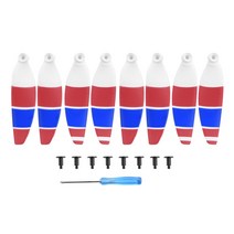 mavic mini 2mini se 퀵 릴리스 4726f dji mavic mini 2mini se 액세서리용 프로펠러 드론 소품 블레이드, 8pcs 블루 레드