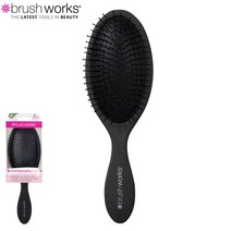 Brushworks 브러쉬웍스 영국 오리지널 비건 브러시, 블랙