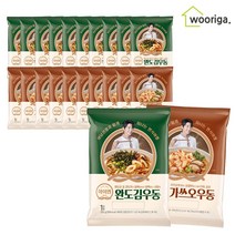 삼립 하이면 완도김우동10봉+가쓰오우동10봉