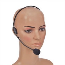 휴대용 헤드셋 마이크 유선 3.5mm 무빙 코일 이어폰 다이나믹 잭 마이크 라우드 스피커 투어 가이드 강의