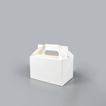 더모아패키지 조각케익박스 백색 (미니) 50개