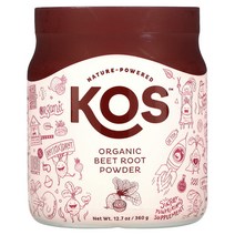 KOS 유기농 비트 뿌리가루 360g