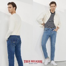 [TV+]트루릴리전 TRUERELIGION 22SS 남성 시그니처 Daiven 데님 2종 (스트레이트핏)
