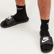 나이키 슬리퍼 퓨추라 로고 슬라이드 검정 사무용 실내화 여름 데일리 회사 실내 슬리퍼