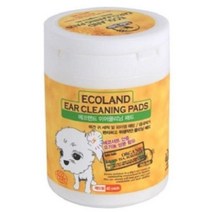 부들부들 에코랜드 이어클리닝 패드 애견 눈세척 눈청결제 파우더 면봉 정제 고양이 반려 동물, whitesell 1, whitesell 본상품선택, whitesell 본상품선택