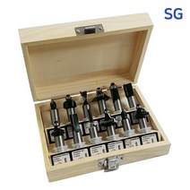 삼구 SAMGU 루터날 세트 (12PCS) 샹크 12mm 루터비트 루터비트날