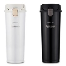 스테인리스 스텐텀블러 기념품 답례품 굿즈제작, 텀스블랙스텐텀블러, 1개
