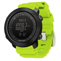 남자의 특수 부대 스포츠 전자 시계 애호가 야외 등산 고도 공기 압력 compasswaterproofmultifunction|Smart Watches|, 1개, 단일, green