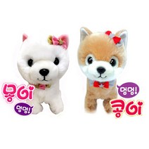 내친구 몽이콩이(랜덤) 산책하는 강아지인형 작동완구 CO503 10504EA, 레드팟 본상품선택