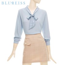 [블루레이스] 스티치리본넥블라우스_BIS1BL5130