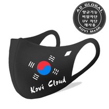 에이투글로벌 대한민국 태극기 패션 면 마스크 사이즈 S M
