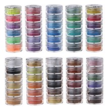 견고한 10x/set Powder for Paint 60Colors Pigment Resin Dye Mica Epoxy, 한개옵션0
