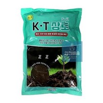 KT 고급 원예 상토3L 파종 어린모종 화초 분갈이