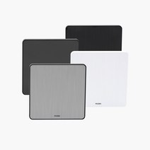 아이정 하이콘 2개용 맹플레이트 맹커버 스위치커버, 2개용 맹커버, 실버