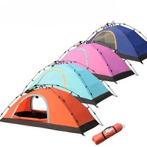 등산텐트 트래킹 초경량 산행 싱글 차박, 단층 피치 루프 텐트 패키지 2